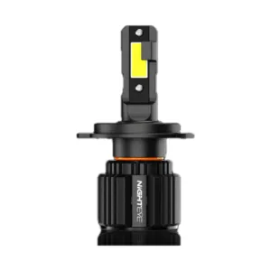 Original NightEye A315 S4 H4 LED Headlight Bulb (2024 Model) – 6500LM White Light for Motorcycles & Cars